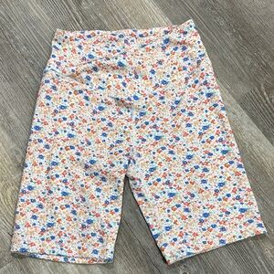 Aeropostale Floral Bike Shorts - Multicolor